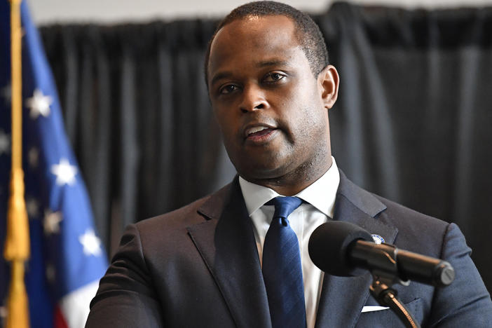 Kentucky Attorney General Daniel Cameron and attorneys general for Ohio and Tennessee filed a lawsuit claiming the new federal vaccine mandate is government overreach. He's pictured in 2020.