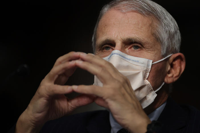 Dr. Anthony Fauci says authorities are looking to keep a "level of control" over the virus through winter.