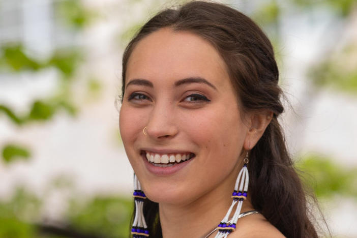 Ruth Miller is among a group of young Indigenous activists who have come to add their voice to COP26.