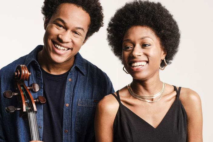 Cellist Sheku Kanneh-Mason and pianist Isata Kanneh-Mason.
