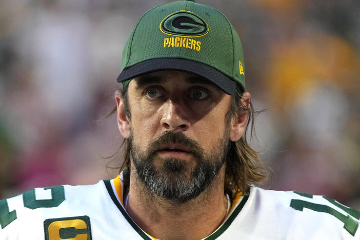 Green Bay Packers quarterback Aaron Rodgers acknowledged Tuesday that he had misled some people about his vaccination status, but added, "I stand behind the things that I said."