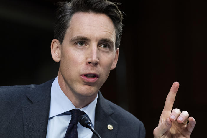 Sen. Josh Hawley, R-Mo., said last week he will make masculinity a signature political issue.