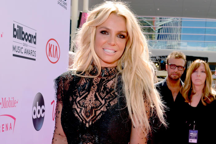 Britney Spears at the Billboard Music Awards in 2016 in Las Vegas.