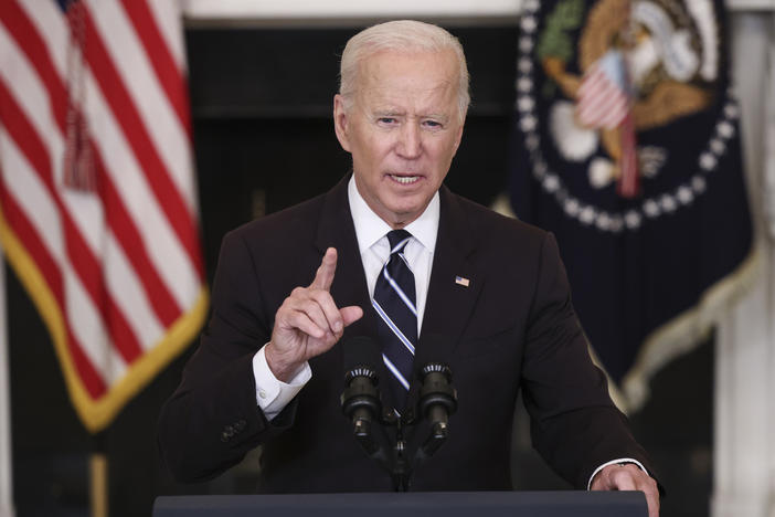 President Biden announced a mandate for federal workers to get vaccinated at the White House on Sept. 9.