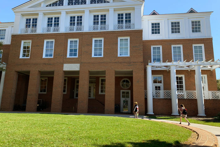 Hollins University was founded in 1842 on the principle that "young women require the same thorough and rigid training as that afforded to young men."