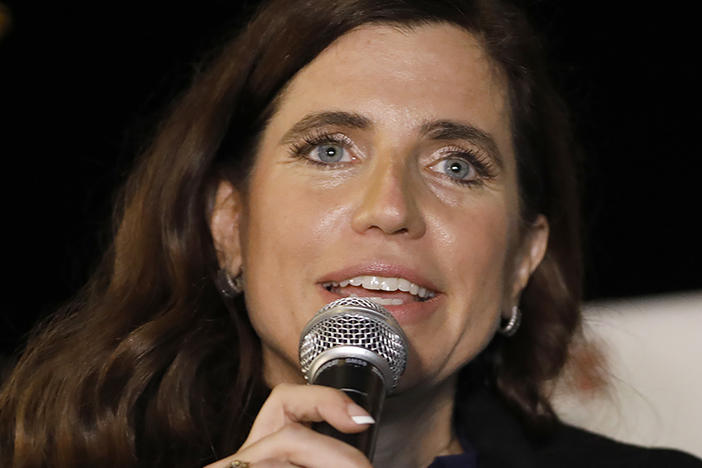Republican Nancy Mace is one of five U.S. lawmakers on a one-day surprise visit to Taiwan, the American Institute in Taiwan, the de facto embassy, announced.
