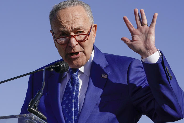 Senate Majority Leader Chuck Schumer, D-N.Y., has set a Christmas deadline for passing the roughly $2 trillion spending bill that includes the bulk of President Biden's agenda.