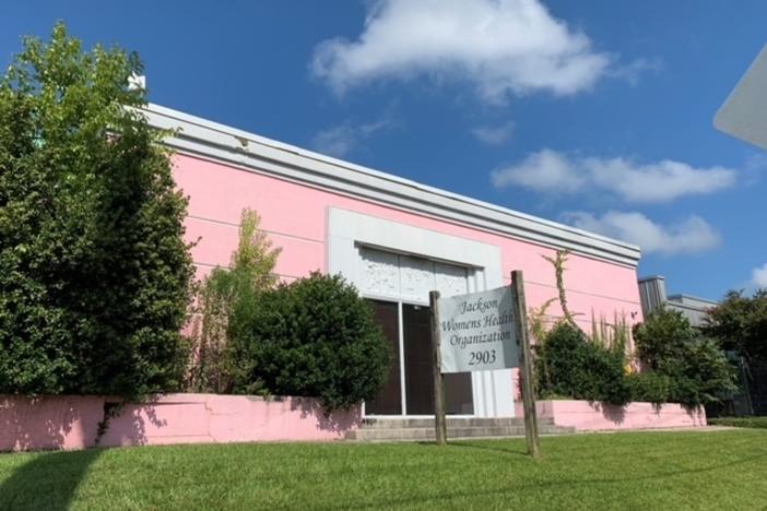 This women's health clinic in Jackson, Miss., is at the center of <em>Dobbs v. Jackson Women's Health Organization</em>,<em> </em>which comes before the U.S. Supreme Court on Wednesday.