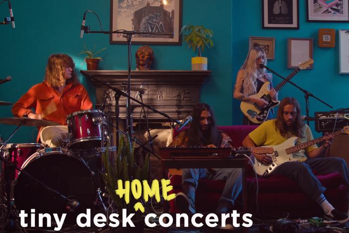 Wet Leg performs a Tiny Desk (home) concert.