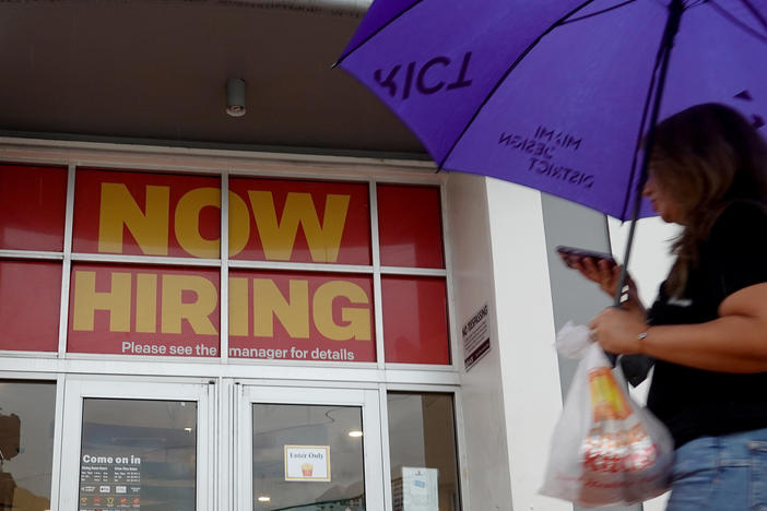 Restaurants, like this McDonald's in Miami Beach, Fla., have been big engines of job growth.