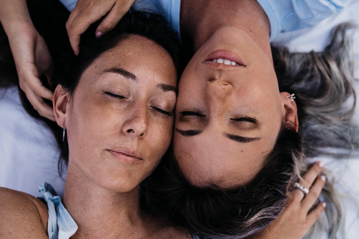 Fatta (left) and Buratti grew up to have different interests and personalities but that only brought them closer.<em></em>