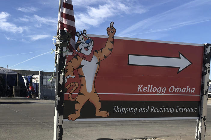 Kellogg announced plans to permanently replace striking workers who rejected a proposed contract. The walkout started Oct. 5.