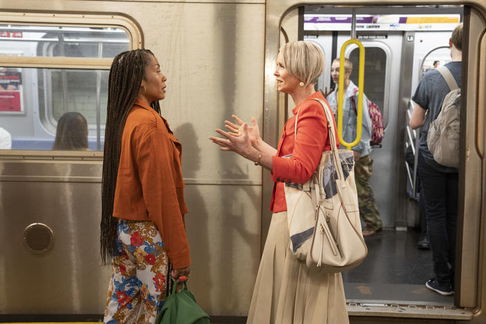 Karen Pittman and Cynthia Nixon star in HBO's new series <em>And Just Like That, </em>a follow up to the hit<em></em> series <em>Sex and the City </em>that ran from 1998 to 2004. <em></em>