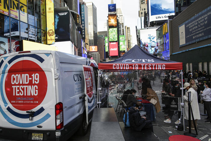 The arrival of the omicron variant in New York City has resulted in a rise in cases and the return of long lines for COVID testing. It has many people comparing this December to March 2020 when the pandemic began.