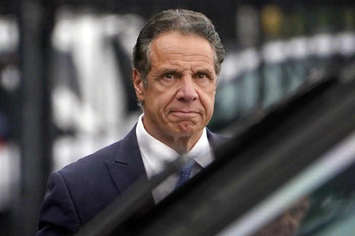 New York Gov. Andrew Cuomo won't face criminal charges after a female state trooper said she felt "completely violated" by his unwanted touching at an event at Belmont Park in September 2019, a Long Island prosecutor said Thursday.