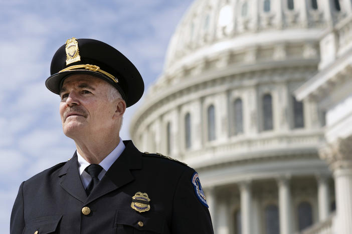 U.S. Capitol Police Chief Tom Manger was sworn in on July 23 after a nationwide search.