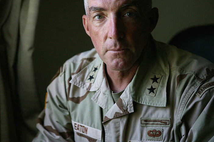 Retired two-star U.S. Maj. Gen. Paul Eaton co-authored a recent op-ed about the fear that a coup could succeed after the 2024 elections.
