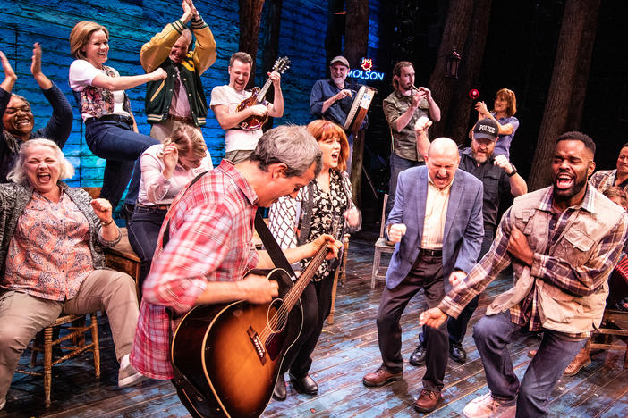 The Broadway cast of <em>Come From Away</em> <em></em>had to cancel a week's performances before Christmas due to a COVID-19 outbreak. When it returned, eight out of the 12 actors in the show were substitutes.