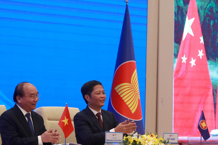 Members of a China-centered Asian trade bloc that takes effect Jan. 1 are hoping the initiative, encompassing about a third of world trade and business, will help drive their recoveries from the pandemic.