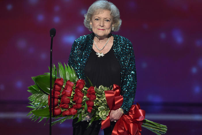 Betty White at the 41st Annual People's Choice Awards in 2015.
