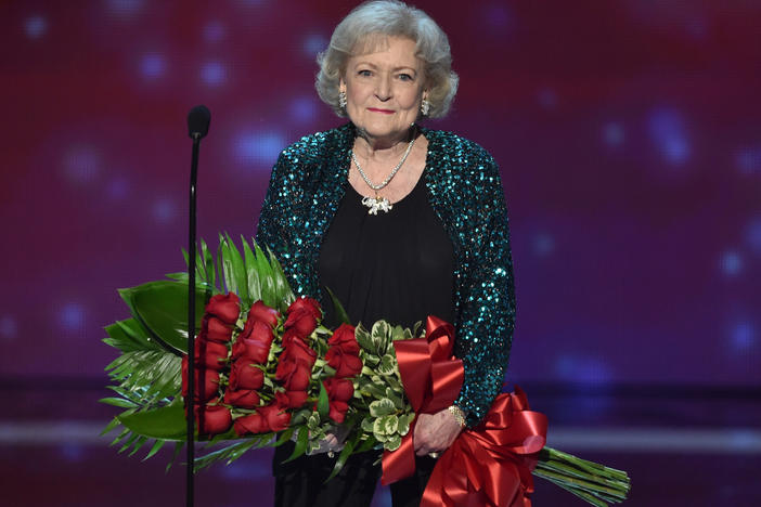 Betty White at the 41st Annual People's Choice Awards in 2015.