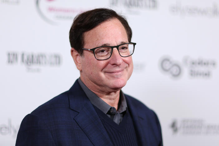 Actor and comedian Bob Saget, pictured in November 2021, has died at age 65.