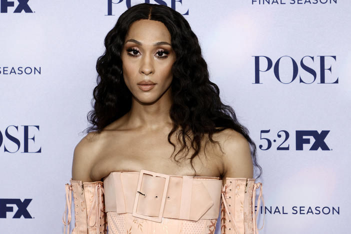 Michaela Jaé Rodriguez attends the FX's "Pose" Season 3 New York Premiere at Jazz at Lincoln Center on April 29, 2021 in New York City. On Sunday, she became the first transgender actress to win a Golden Globe for her starring role in the show.