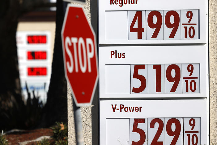 Consumer prices — including gas — are surging at their highest annual pace in around 40 years.