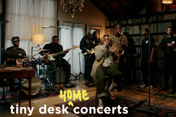 Cordae performs a Tiny Desk (home) concert.