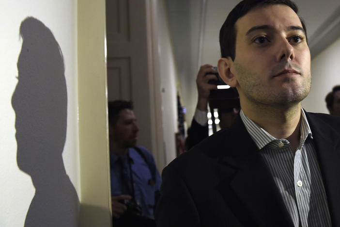 A federal judge on Friday ordered Martin Shkreli, seen here in 2016, to return $64.6 million in profits he and his former company reaped from inflating the price of the lifesaving drug Daraprim and barred him from participating in the pharmaceutical industry for the rest of his life.