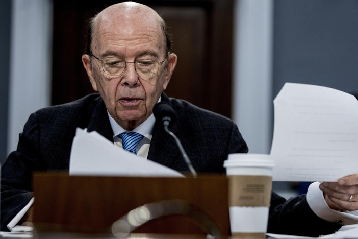 A newly released Census Bureau email written during former President Donald Trump's administration — when Wilbur Ross, shown at a 2020 congressional hearing in Washington, D.C., served as the commerce secretary overseeing the census — details how officials interfered with the national head count.