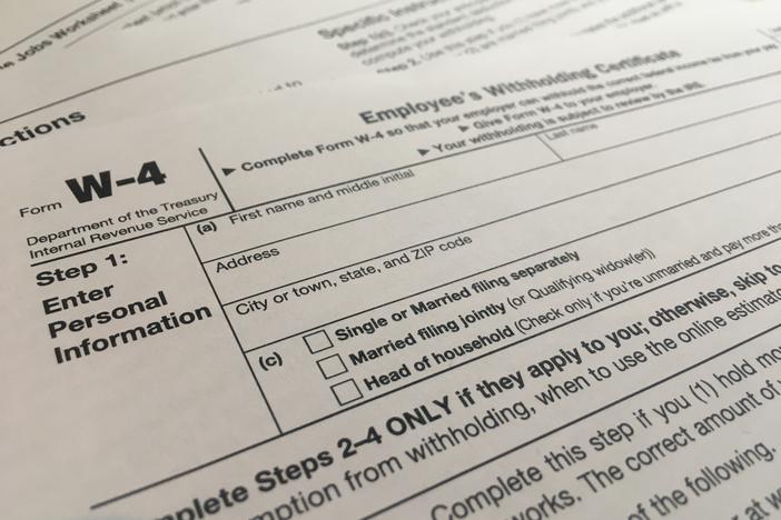 This year's tax filing season will begin on Monday. Most people have until April 18 this year to submit their returns.
