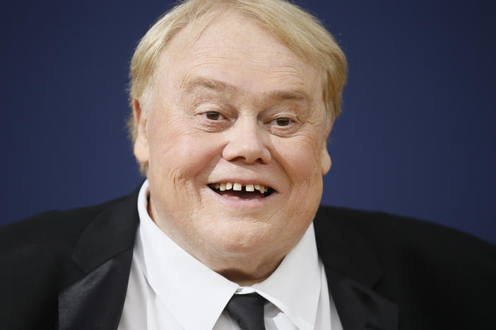 Louie Anderson at the 70th Primetime Emmy Awards. He was known for his starring role in the FX dark comedy <em>Baskets.</em>