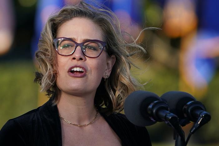 Arizona Democratic Sen. Kyrsten Sinema was censured for siding with Senate Republicans to protect the filibuster, effectively dooming the passage of major voting rights legislation.