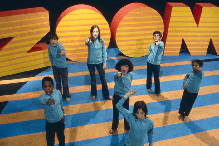 The cast of <em>Zoom</em>, 1972.