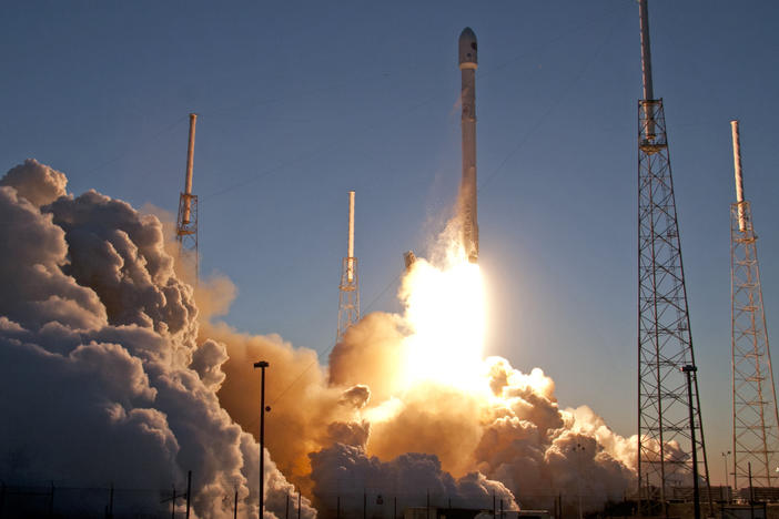 A Falcon 9 SpaceX rocket lifted off in Florida in Feb. 2015, on its way to send the Deep Space Climate Observatory satellite into space. But seven years later, part of the rocket left behind in space is hurtling straight toward the moon.