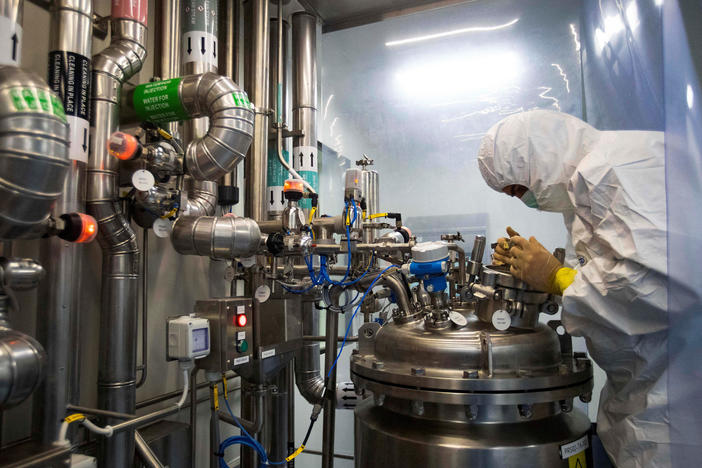 A Cuban industrial complex prepares to start production of one of the country's newly developed COVID vaccines.