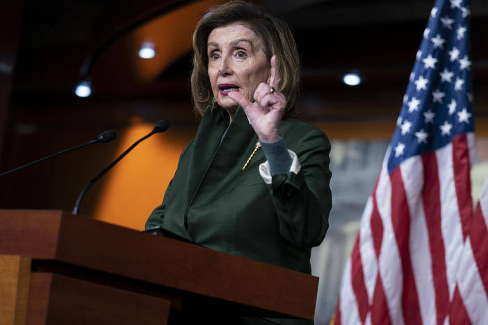 House Speaker Nancy Pelosi, D-Calif., says the America COMPETES Act meets the challenges of the 21st century.
