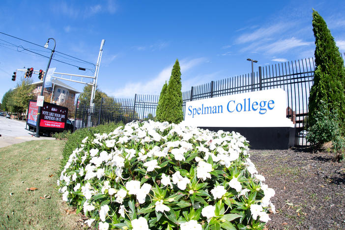Spelman College in Atlanta, seen in October 2020, was among the historically Black colleges and universities that received bomb threats last week.