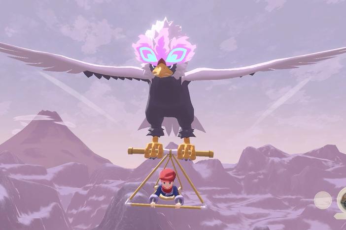 There are plenty of Pokemon to ride on through the land, water, and air in Hisui.