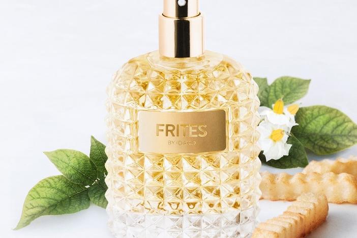 The Idaho Potato Commission is giving away a French fry-scented perfume ahead of Valentine's Day.