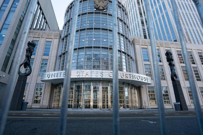 The federal courthouse in Brooklyn is seen on Feb. 4, 2019.