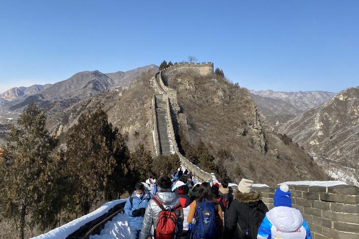 The Juyongguan Pass, part of China's Great Wall stands just roughly 30 miles from central Beijing.