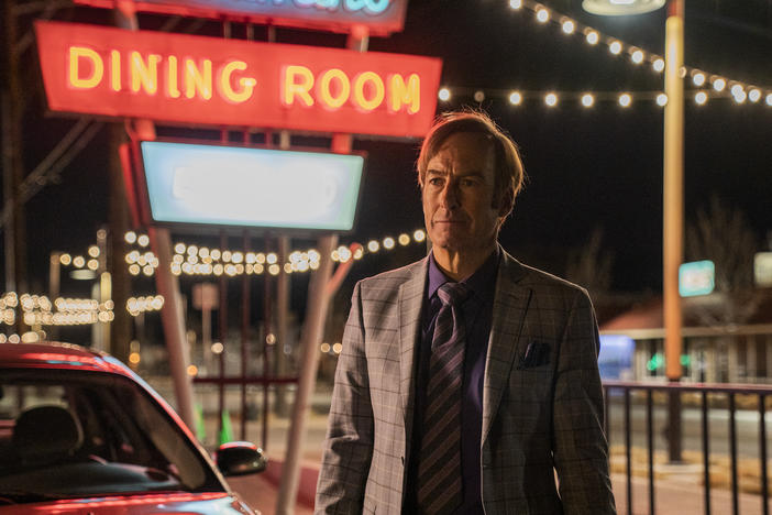 Bob Odenkirk as Jimmy McGill in a still from Season 6 of <em>Better Call Saul. </em>