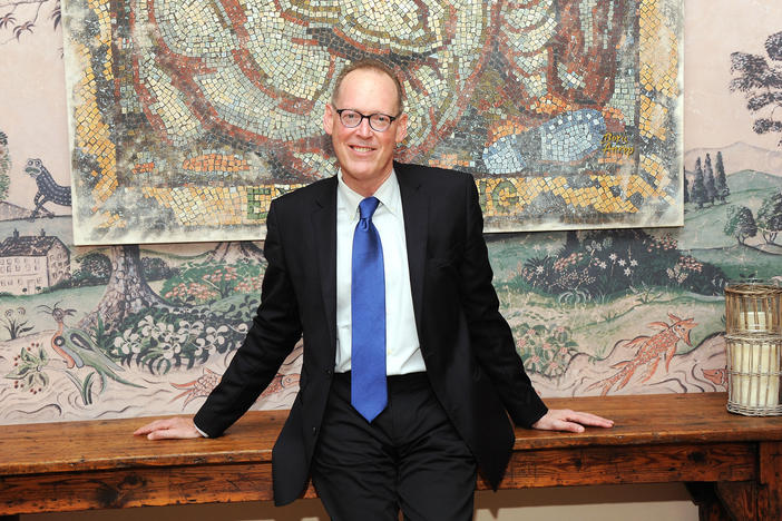 Dr. Paul Farmer, photographed in 2017 at a screening of a film about his life's work, <em>Bending the Arc.</em>