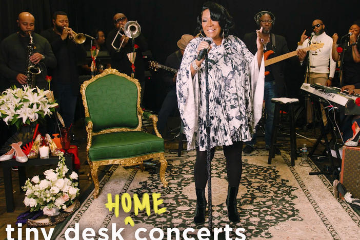 Patti LaBelle performs a Tiny Desk (home) concert.