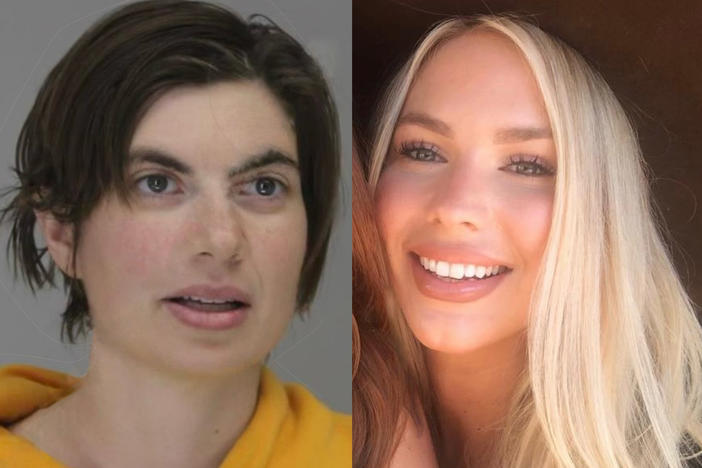 A side-by-side comparison of the Bethany Farber (left) who had an arrest warrant issued in Texas and Bethany K. Farber, the 30-year-old California woman who says she was mistakenly jailed for 13 days last year.