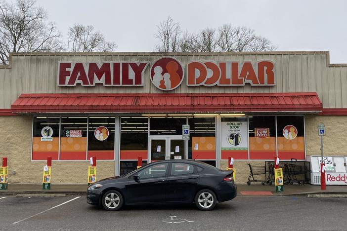 York's Family Dollar store is centrally located in town. The closure has created a shopping challenge for residents without cars.