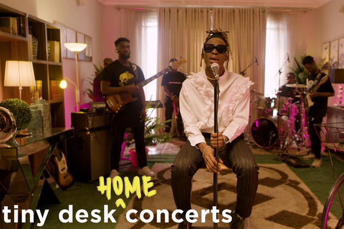 Fireboy DML performs a Tiny Desk (home) concert.