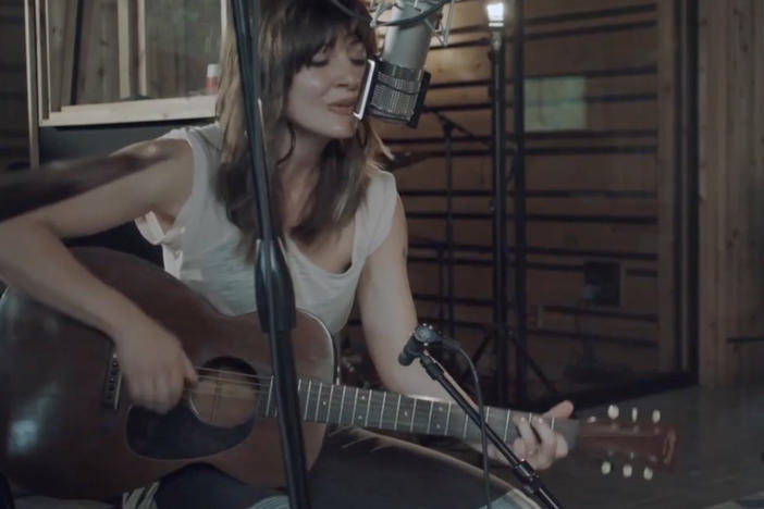 Anaïs Mitchell performs live for World Cafe